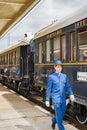 The legendary Venice Simplon Orient Express Royalty Free Stock Photo