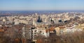Ruse city, panoramic view Royalty Free Stock Photo