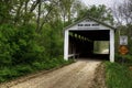 Rush Creek Covered Bridge in Indiana, United States