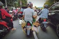 Rush hour on jakarta.