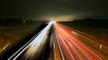rush hour Night traffic Royalty Free Stock Photo