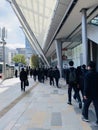 Rush hour at Tokyo Station Royalty Free Stock Photo