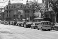 Rush Hour Traffic Downtown Of Bucharest City