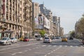 Rush Hour Traffic In University Square Of Bucharest Royalty Free Stock Photo