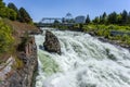 Rush of the Spokane Falls.