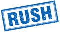 rush stamp Royalty Free Stock Photo