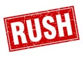 rush stamp Royalty Free Stock Photo