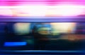 Rushing motion blur train transportation background