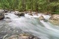 Rushing mountain river Royalty Free Stock Photo