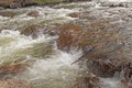 Rushing Stream in the Mountains