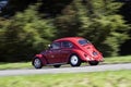 Rushing Volkswagen Beetle