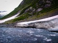 The Rushing Waters of Alaska Royalty Free Stock Photo