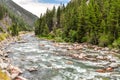 Rushing Waters of the Gallatin River