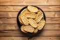 Rusk bread. Dried crispbread Royalty Free Stock Photo