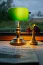 Interior of old retro vintage steam train Royalty Free Stock Photo