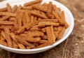 Rusks in a plate on the table Royalty Free Stock Photo