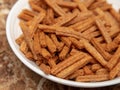 Rusks in a plate on the table Royalty Free Stock Photo