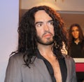 Russell Brand at Madame Tussaud's Royalty Free Stock Photo