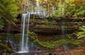 Russell Falls Tasmania Royalty Free Stock Photo