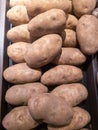 Russett Potatoes on display