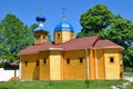 Russia, Adygea, Pobeda village, Mihaylo-Afonskaya deserts (monastery). The temple in honor of the Dormition of the Mother of God