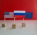 Russia America European Union in world politics