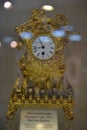 Russia, Angarsk. 02/01/2018 Museum of the ancient clock. Royalty Free Stock Photo