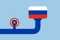 Russia as source and distributor of gas and oil