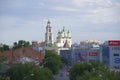 Russia, Astrakhan. 05/06/21. View of the Kremlin from above