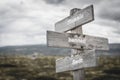 Russia banned swift text quote on signpost outdoors in nature. To simulate international sanctions against russia