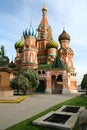 Russia - Basil church in Moscow Royalty Free Stock Photo