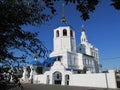 Buryatia, Ulan-Ude, Odigitrievsky Cathedral in the summer.