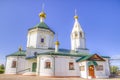 Russia Cheboksary Transfiguration convent Royalty Free Stock Photo