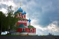 Russia. Church of St. Dmitry on the Blood in Uglich. Royalty Free Stock Photo