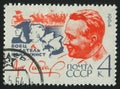 Postage stamp printed by Russia