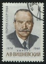 postage stamp printed by Russia