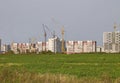 Russia.City of Vologda, construction of new apartment buildings 5th district 2018