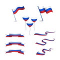 russia day element Vector design