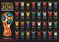 Russia 2018, Fifa World Cup team jerseys