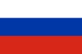 Russia Flag. Vector illustration. Official colors and proportion correctly. Royalty Free Stock Photo