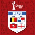 Russia football teams group