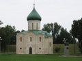 Russia. Gold Ring. Pereslavl Zalessky.  The place of the baptism of Alexander Nevsky. Royalty Free Stock Photo