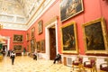 Russia. The Hermitage. Hall of Italian art of 17-18 centuries.