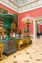 Russia. The Hermitage. Hall of Italian art of 17-18 centuries.