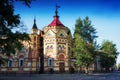 Russia, Irkutsk - July 7, 2019: Palace of children and youth creativity. Before the revolution the mansion of the