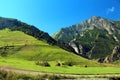 Russia.Kabardino-Barkar Republic. the majestic mountains of the North Caucasus! a lot of tourists from Russia, and foreign countri Royalty Free Stock Photo