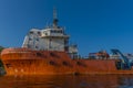 Ship Baltic Explorer in Kaliningrad seaport, Kaliningrad, Russia