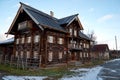 Russia. Petrozavodsk. Sheltozero Veps Ethnographic Museum named after R. P. Lonin. November 15, 2017