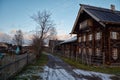 Russia. Petrozavodsk. Sheltozero Veps Ethnographic Museum named after R. P. Lonin. November 15, 2017