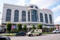 Russia, Khabarovsk, July 14, 2020: building of the shopping center